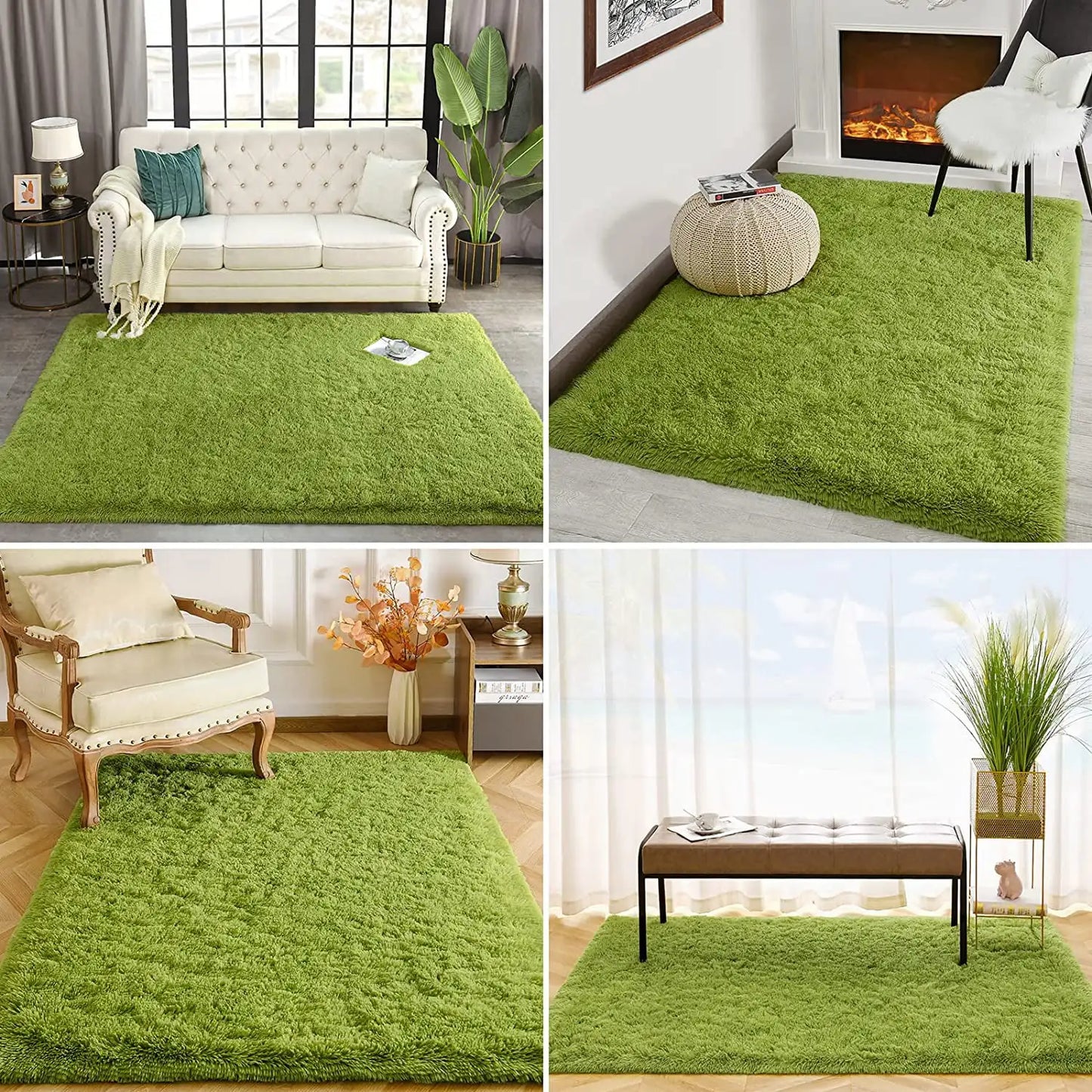 Fluffy Rugs for Bedroom