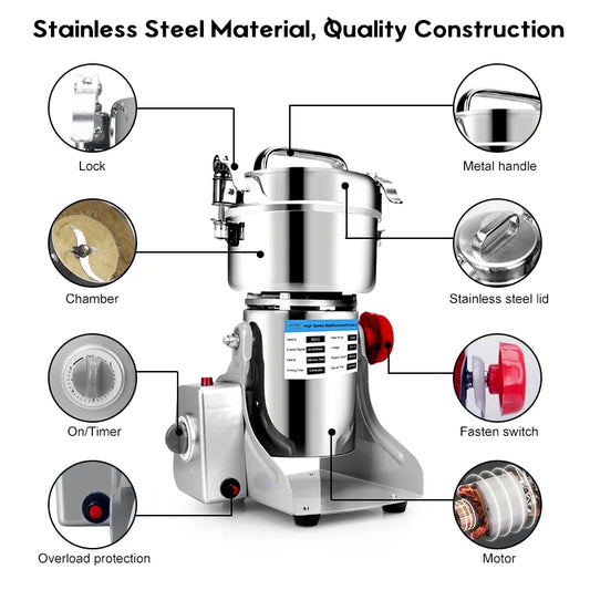 2500G/800G Coffee Grinder Machine