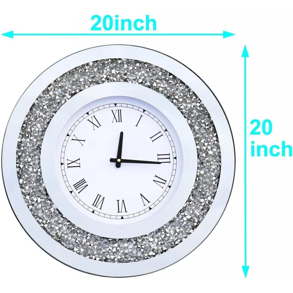 Luxury Diamond Large Wall Clock