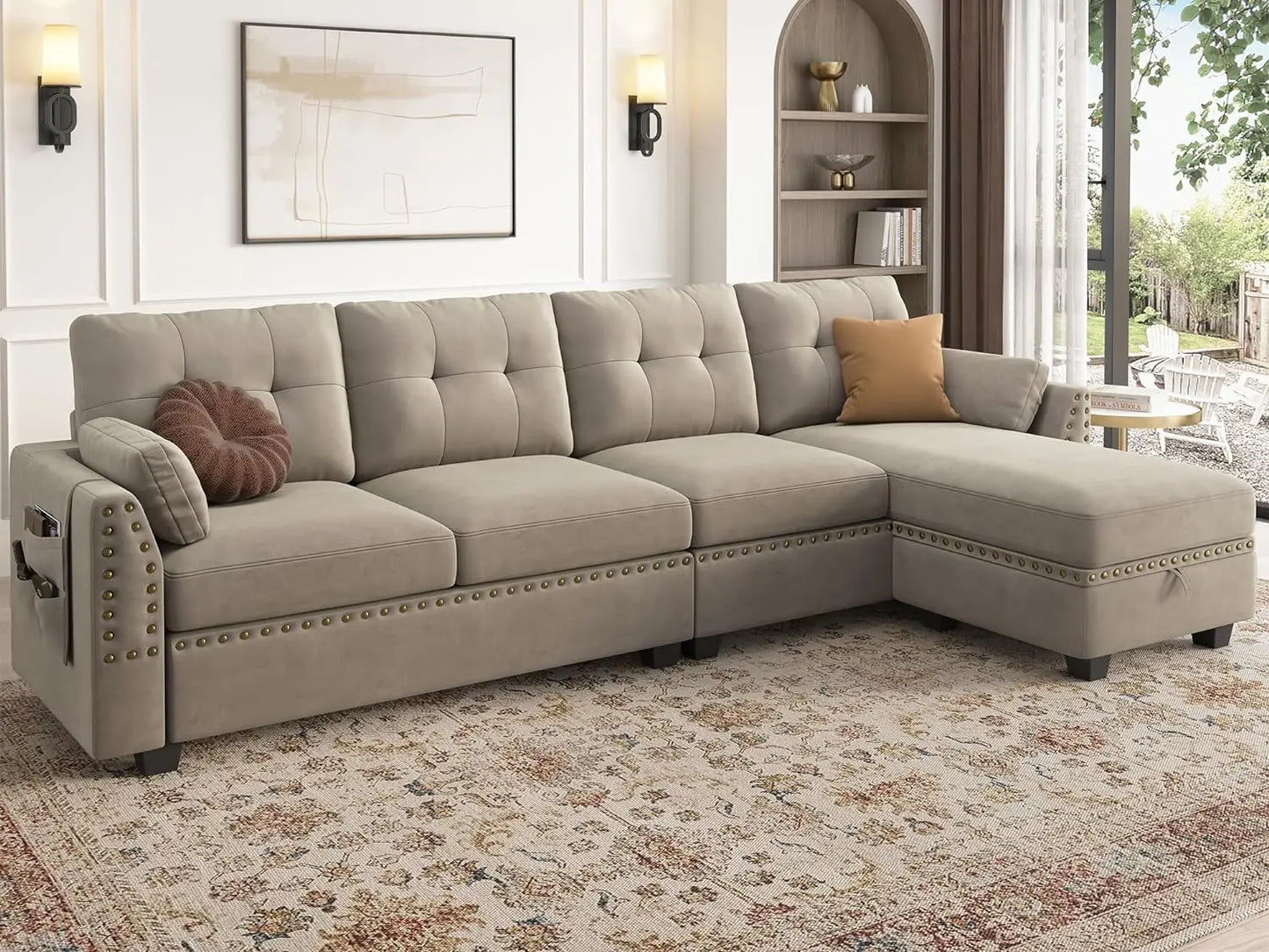 Convertible Sectional Sofa Couch