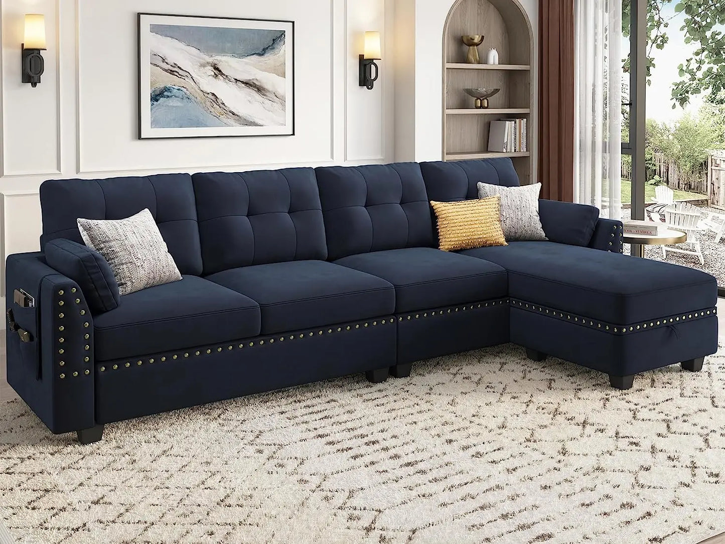 Convertible Sectional Sofa Couch