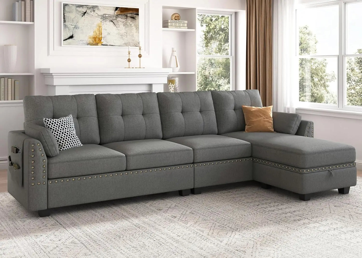 Convertible Sectional Sofa Couch