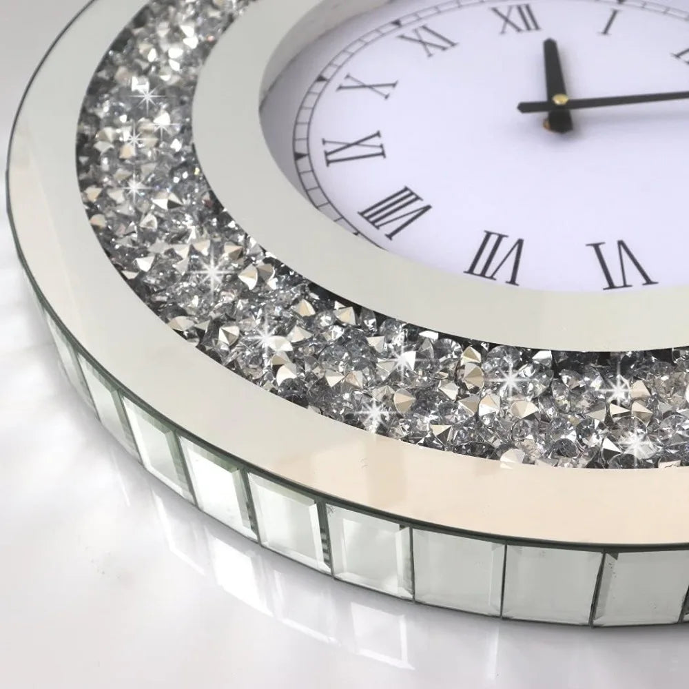 Luxury Diamond Large Wall Clock