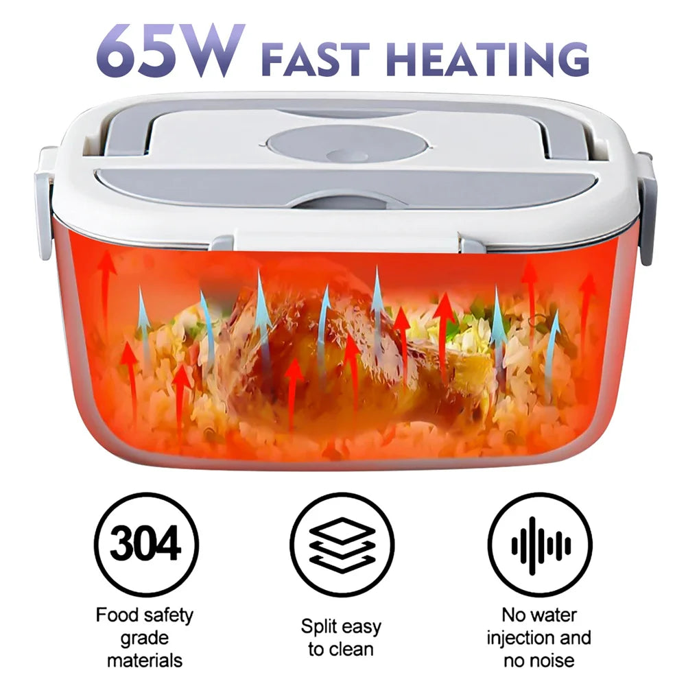 Electric Lunch Box for Car - Heating Microwave for Truckers