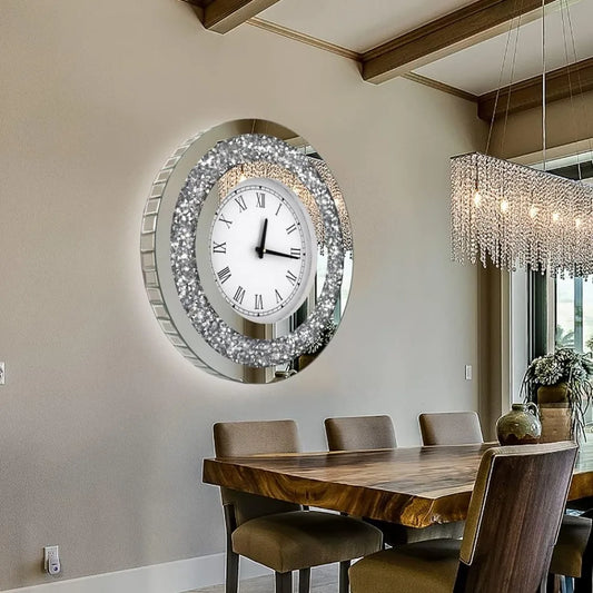 Luxury Diamond Large Wall Clock