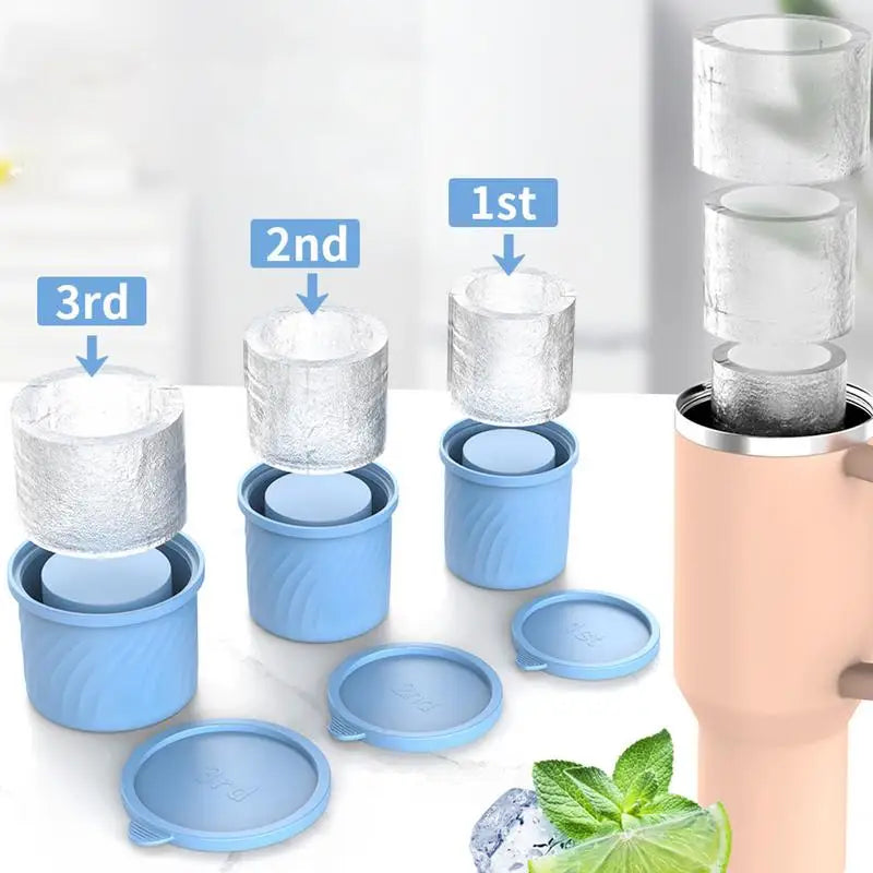 Cylinder Ice Cube Molds