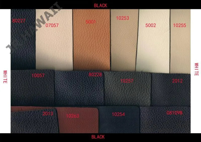 leather swatches of living room Sofa set