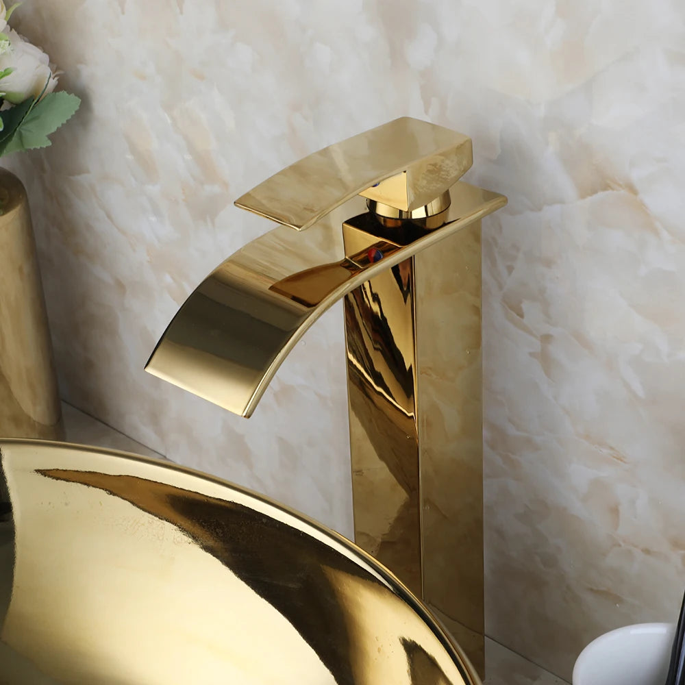 Luxury Stainless Steel Gold Sink