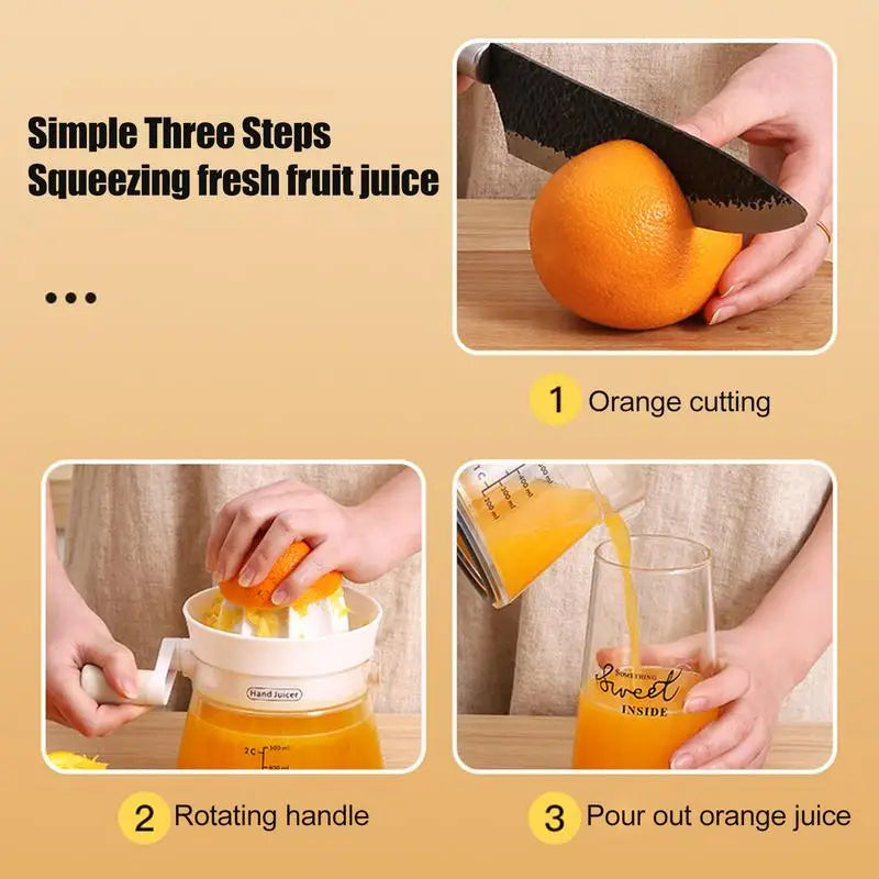 Manual Juicer Portable Fruit Squeezer