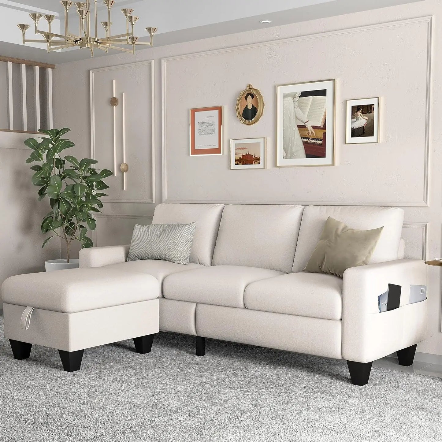 Convertible Sectional Sofa Couch