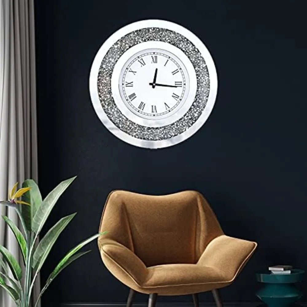 Luxury Diamond Large Wall Clock