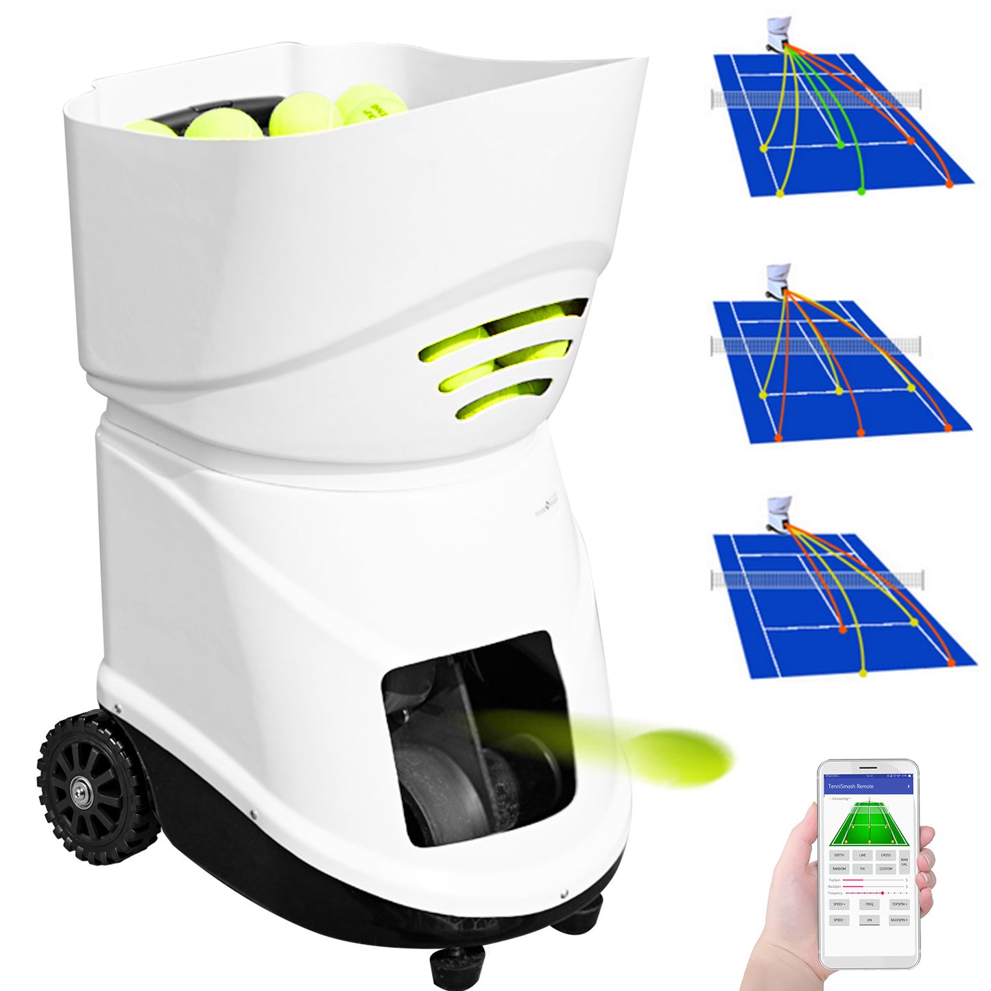 Tennis Automatic Machine trainer